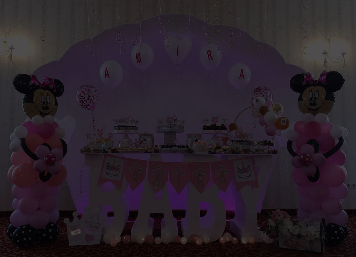 Litere din polistiren masa candy bar